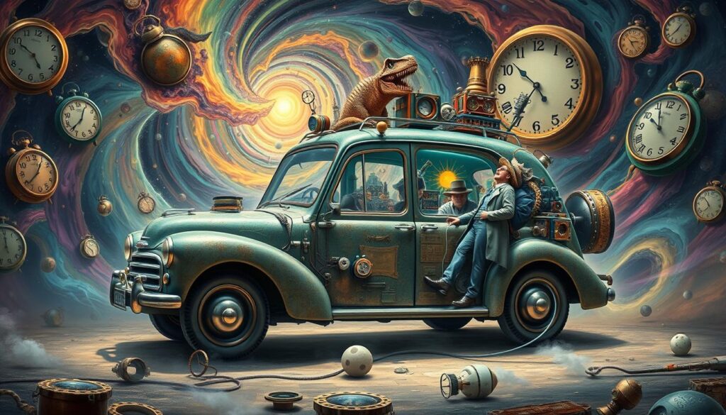 time travel humor